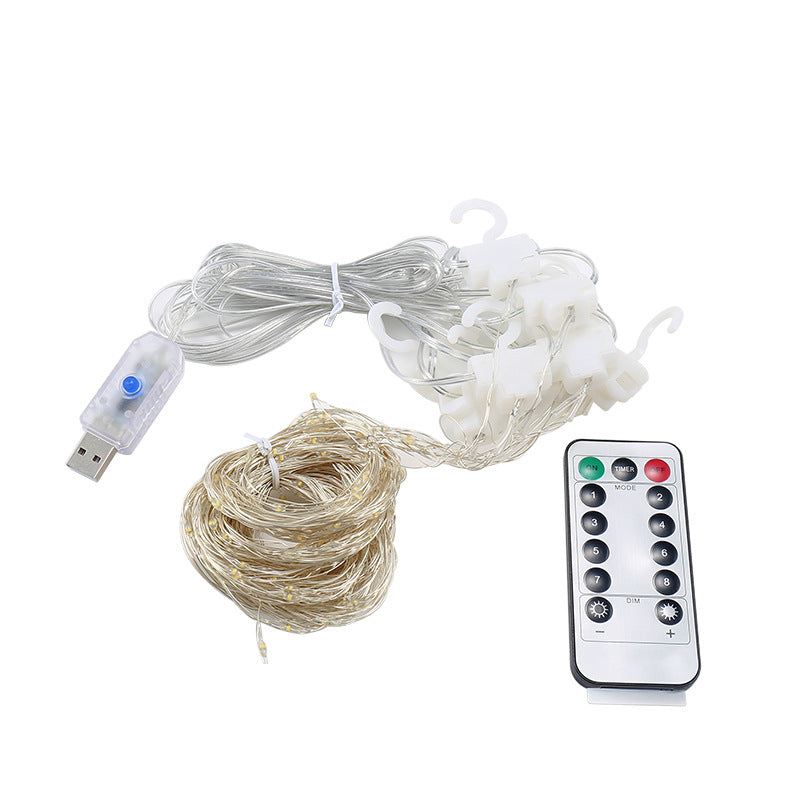 USB Magic Curtain Lights with Remote