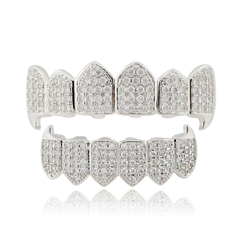 Stylish Hip Hop Copper & Gold Grillz