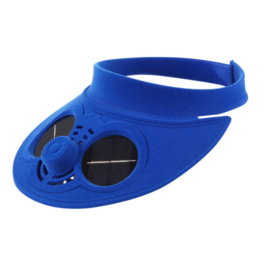 Solar-Powered Cooling Hat for Outdoors