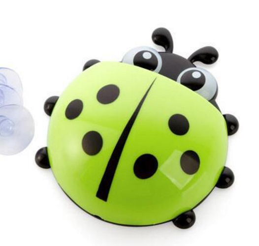 Charming Ladybug Toothbrush Organizer