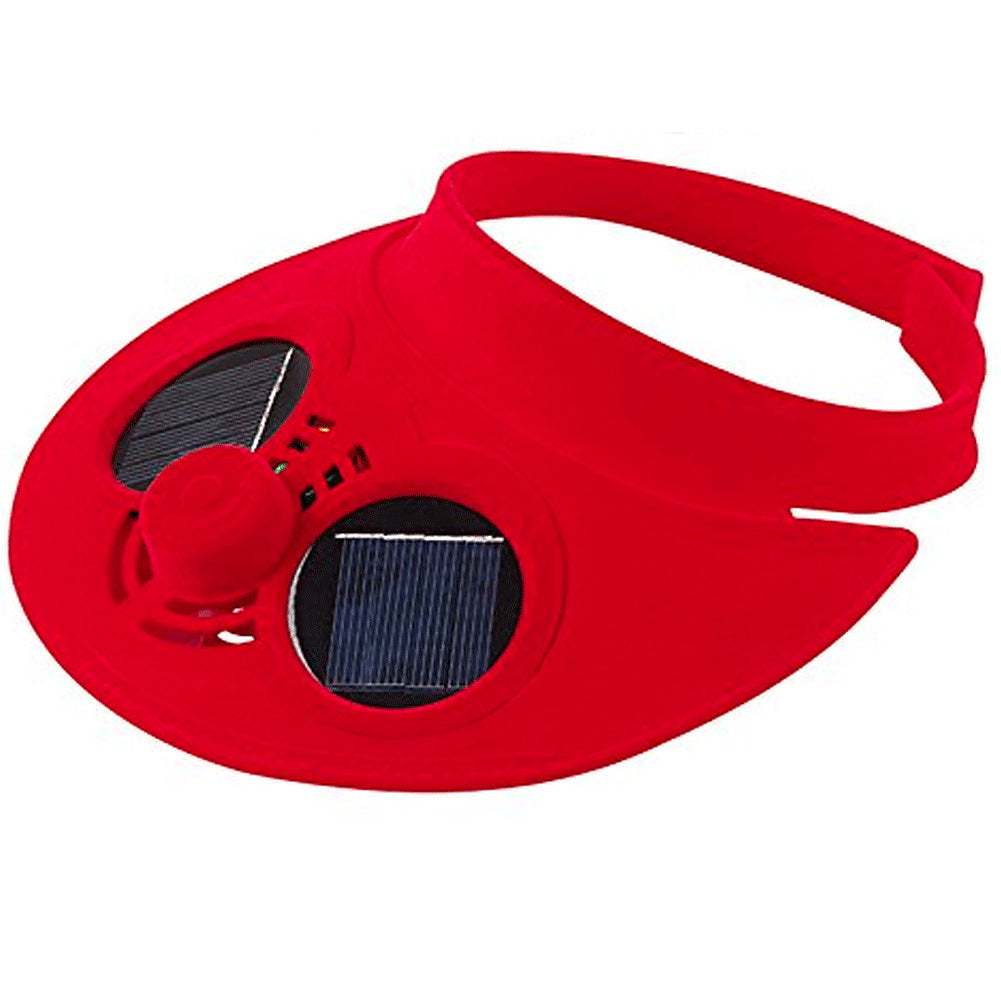 Solar-Powered Cooling Hat for Outdoors