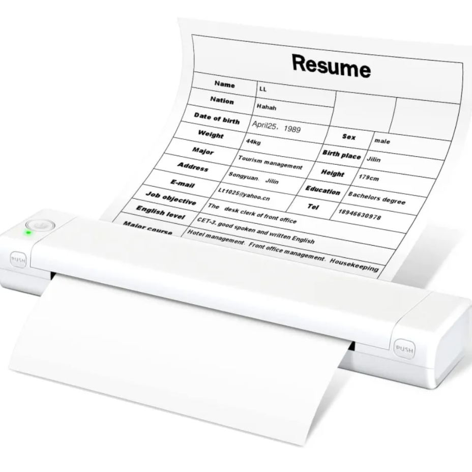 TravelMate A4 Thermal Printer