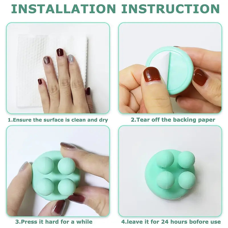 Silicone Multi-Use Hook Organizer