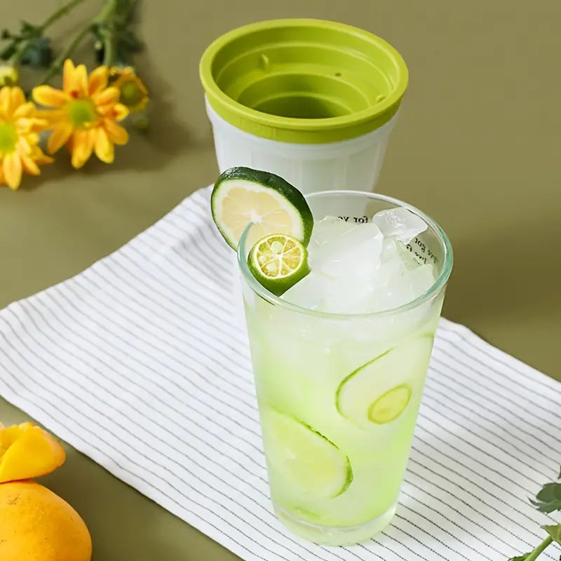 ChillQuick Slushie Cup with No-Spill Design