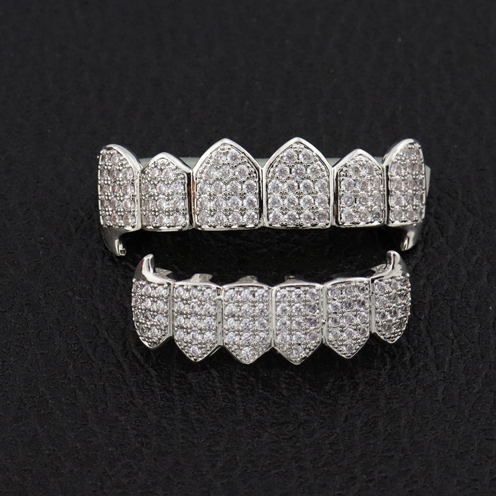 Stylish Hip Hop Copper & Gold Grillz