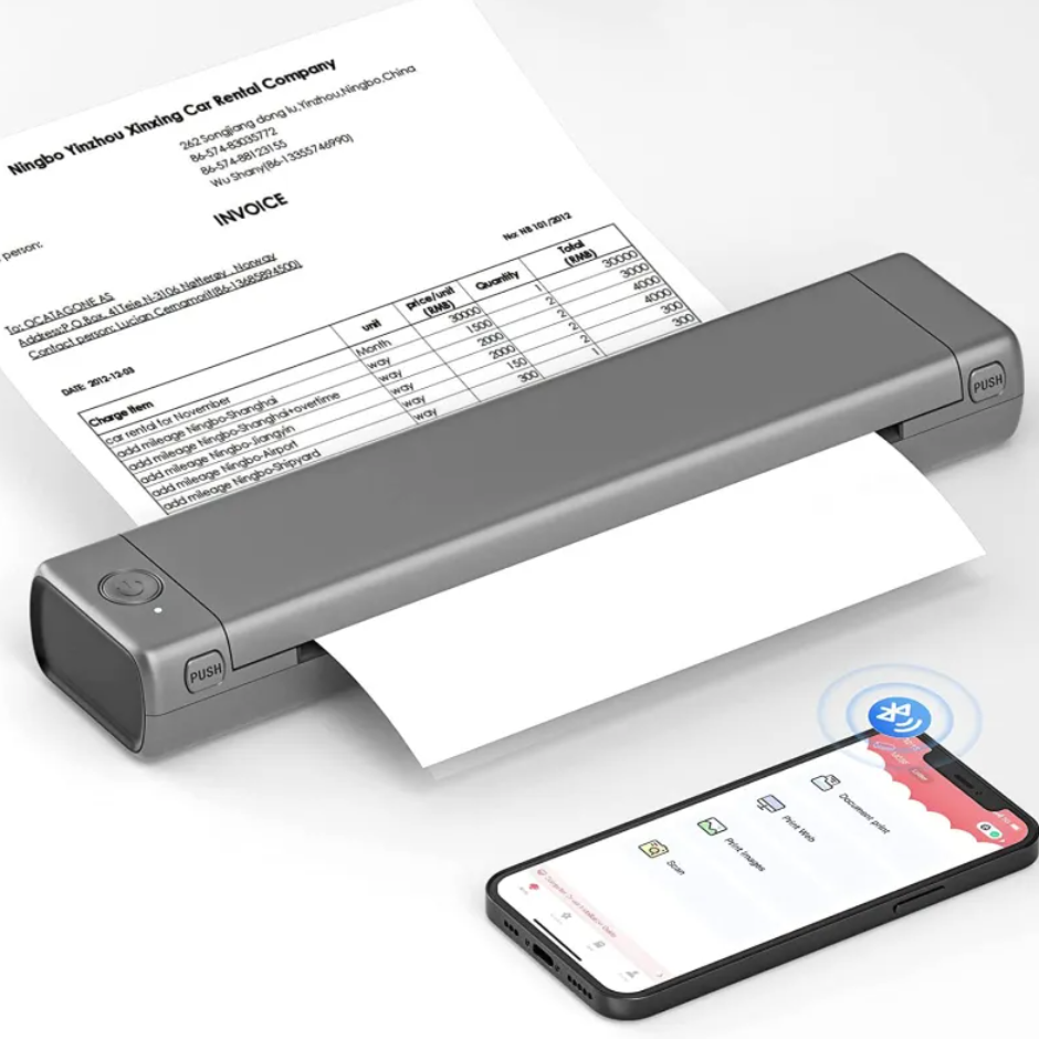 TravelMate A4 Thermal Printer