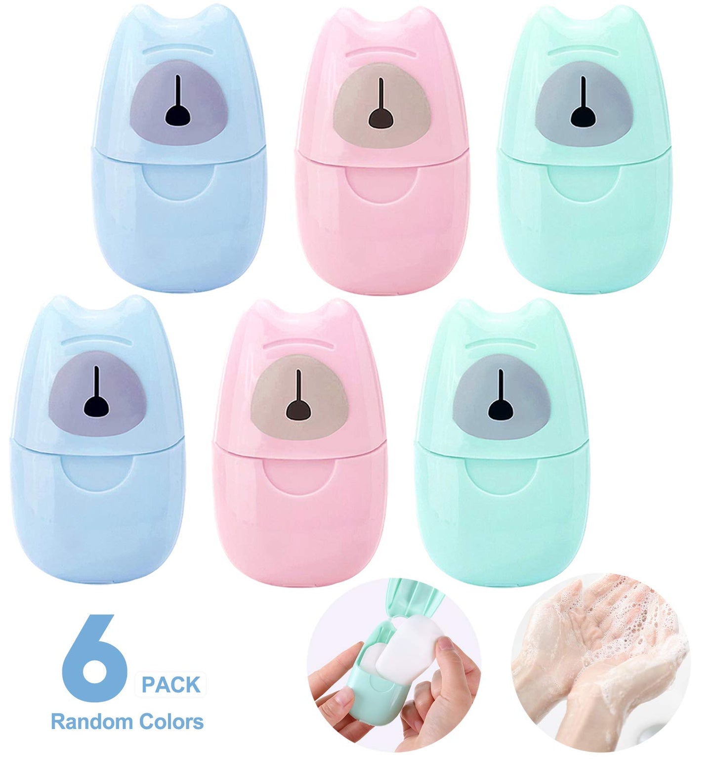 Travel-Friendly Soap Sheets - 6 Box Set