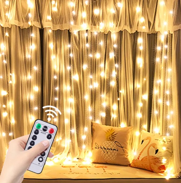 USB Ambient Curtain Light