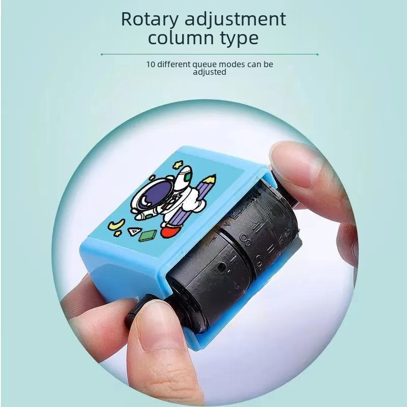 Math Mastery Rolling Stamp for Kids