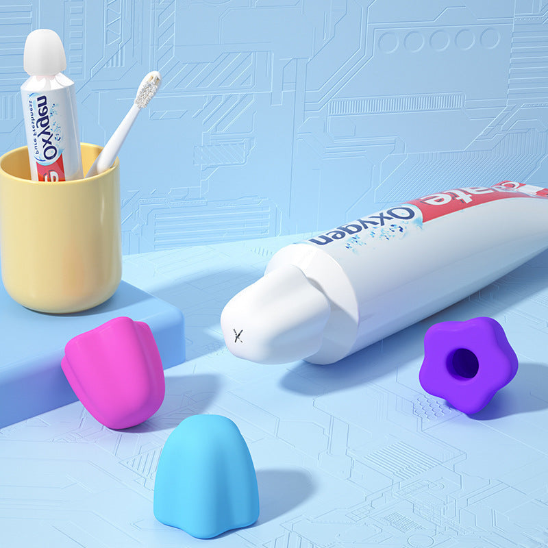 Hygienic Self-Closing Toothpaste Cap